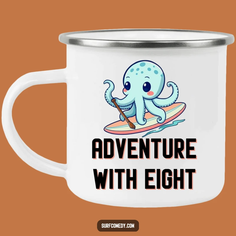 Funny Octopus Camper Mug - Durable & Hilarious Outdoor Adventure Gift