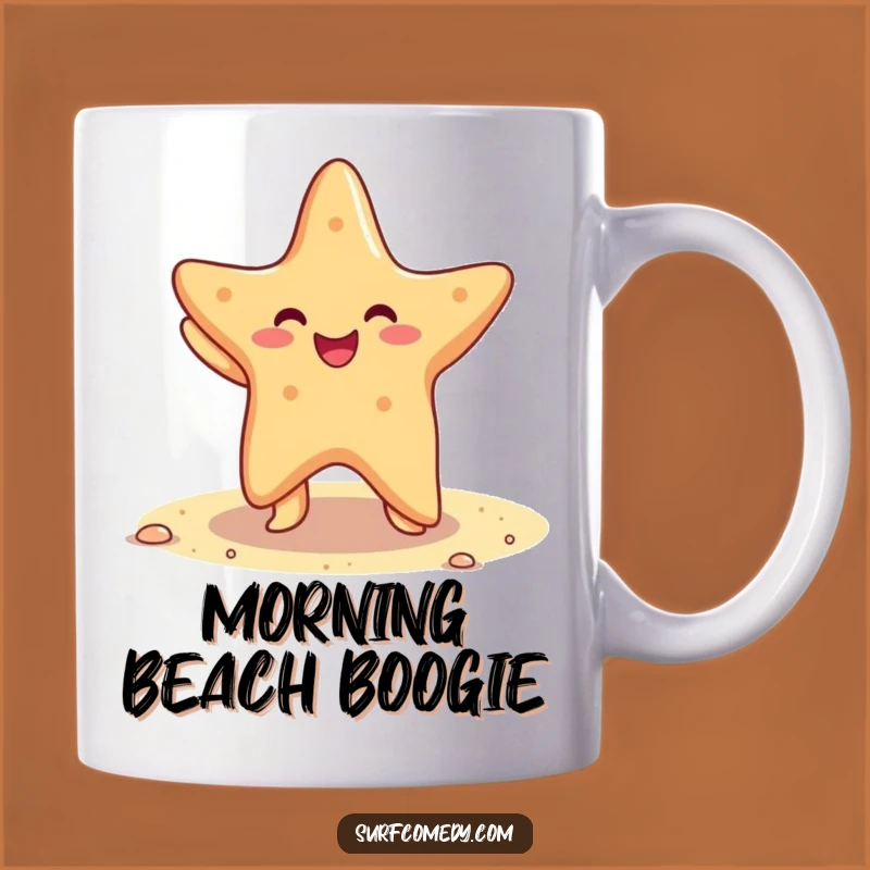 Funny Starfish Dance Mug: Beach Vibes and Hilarious Gifts!