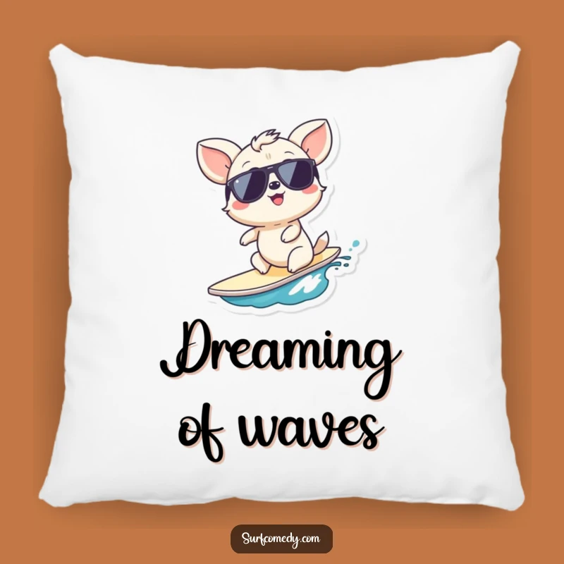 Funny Surfer Buddy Pillow - Rest and Relax, A Comfy Funny Gift