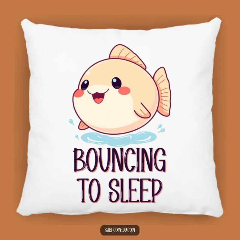 Funny Pufferfish Pillow: Inflated with Joy - A Hilarious Gift!