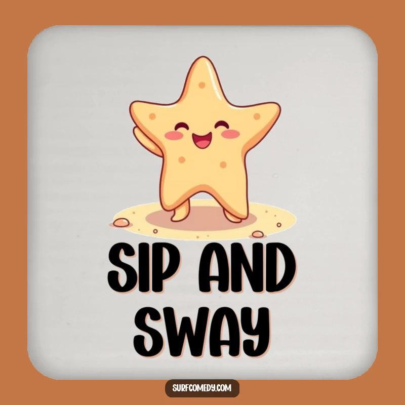 Funny Starfish Coasters: Protect Surfaces with Beachy Dance!