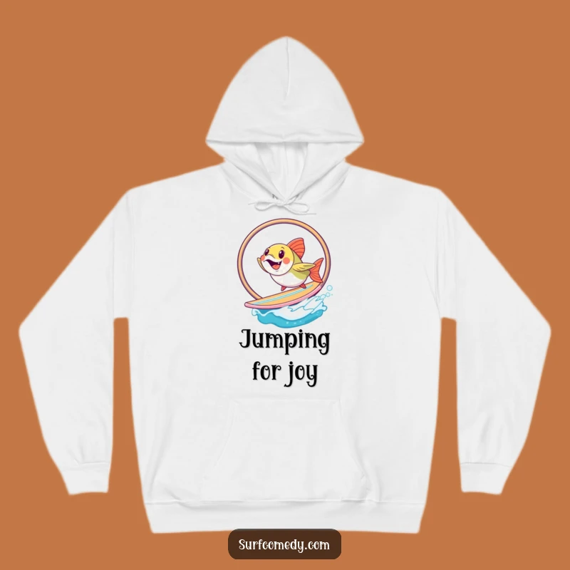 Funny Fish Hoop Hoodie - Cozy & Hilarious Acrobat Wear Gift