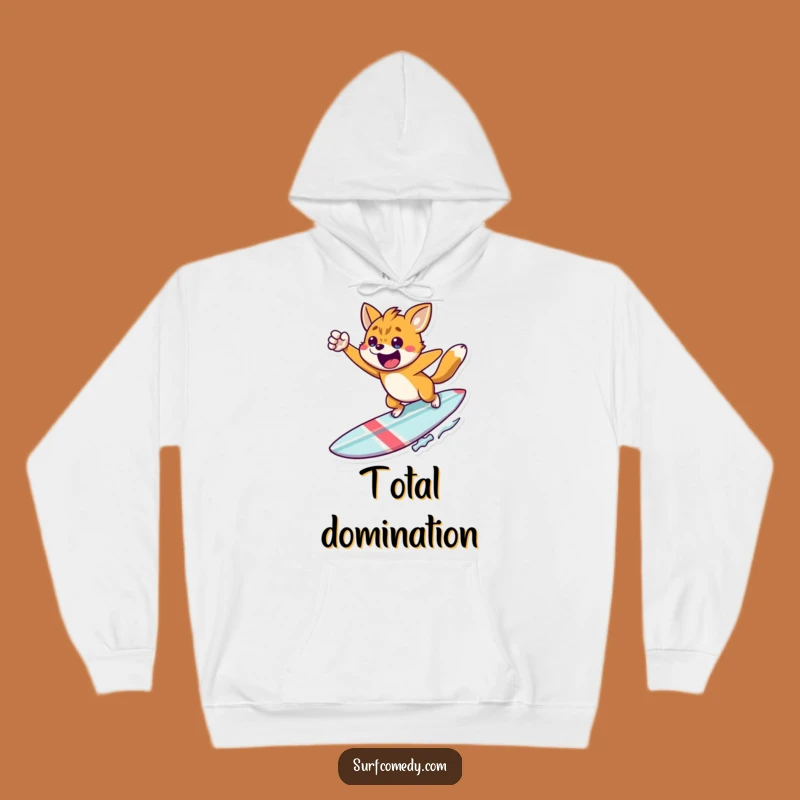 Triumphant Animal Hoodie - Conquer Your Day, A Motivational Funny Gift
