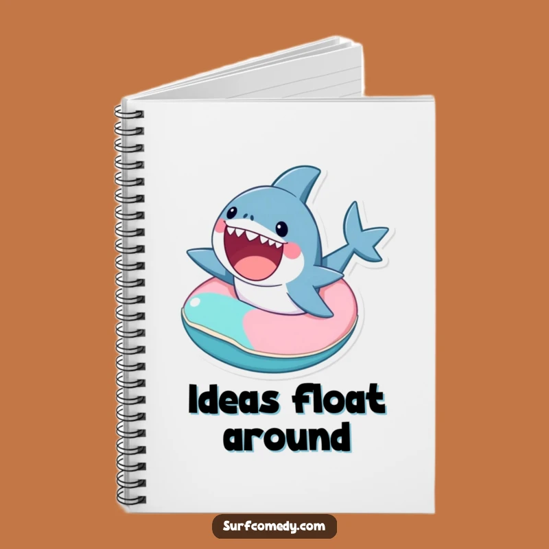 Funny Shark Adventure Notebook: Jot Down Your Exciting Ideas!