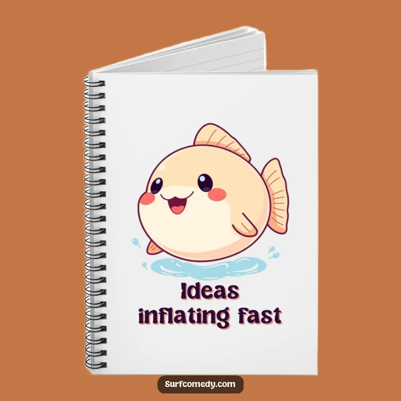 Funny Pufferfish Notebook: Inflated with Joy Journal - A Hilarious Gift!