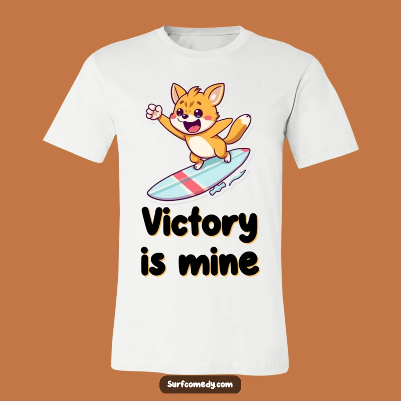 Funny Champion Surfer T-Shirt - Ride the Success, A Bold Funny Gift